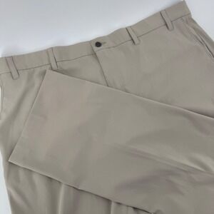 Callaway Mens Silver Lining Golf Pants 42x30 Stretch Opti Dri Opti Shield Khaki